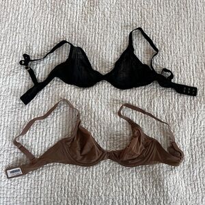 2 Cuup Truangle Bras 30C